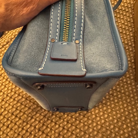 Coach Rogue 25 Blue Suede 10486 - Picture 14 of 16